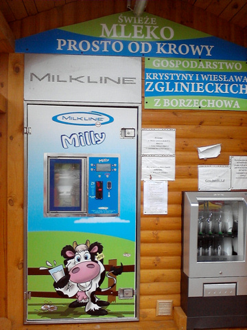 Mlekomat w Lublinie